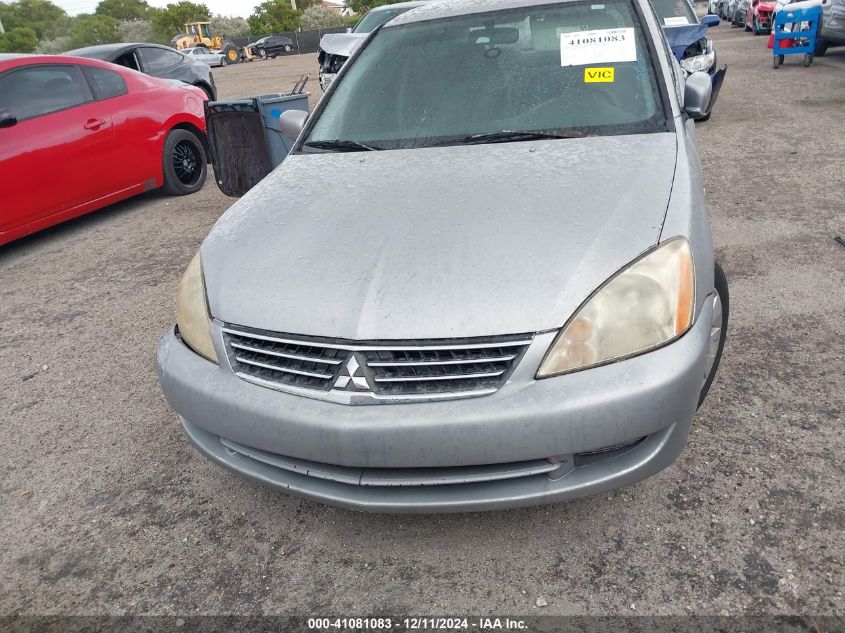 2006 Mitsubishi Lancer Es/Se VIN: JA3AJ26E76U063550 Lot: 41081083