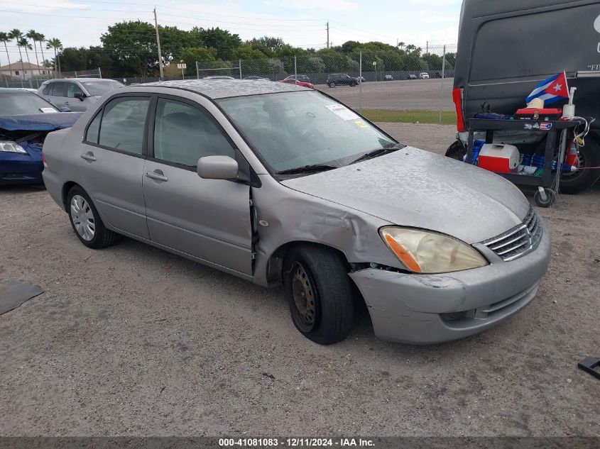 2006 Mitsubishi Lancer Es/Se VIN: JA3AJ26E76U063550 Lot: 41081083