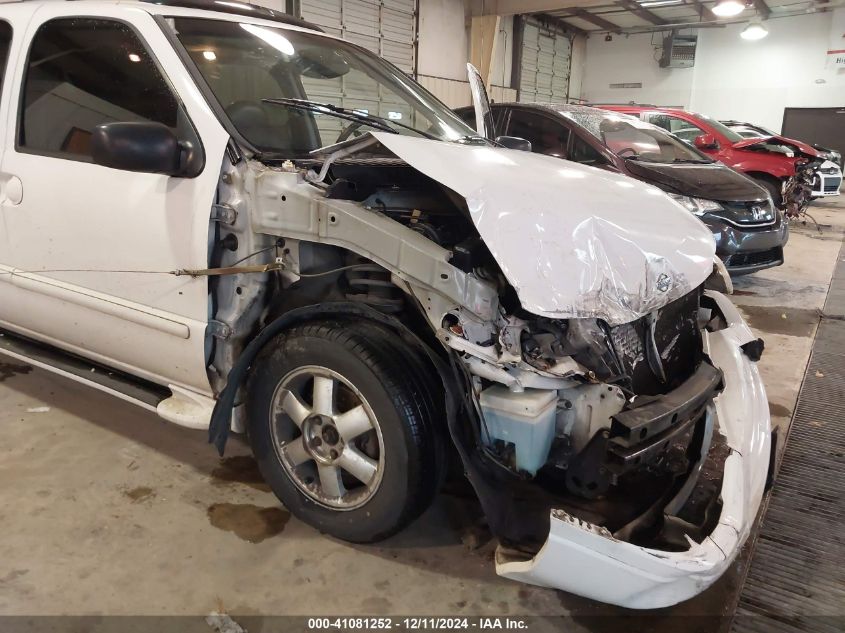 2001 Nissan Quest Se VIN: 4N2ZN16T91D817555 Lot: 41081252