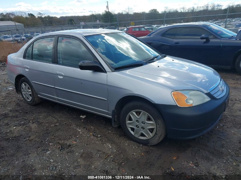 2003 Honda Civic Lx VIN: 1HGES16583L003192 Lot: 41081336