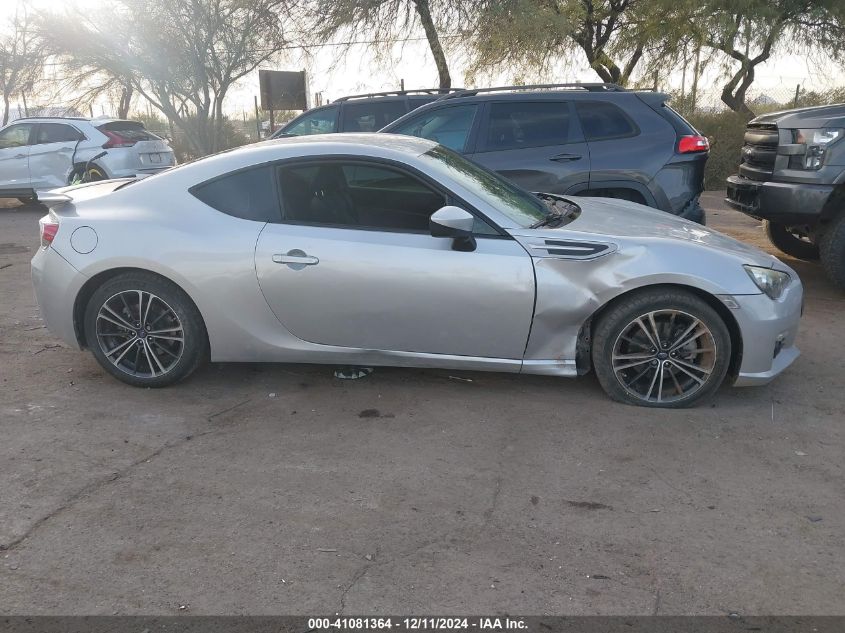 2013 Subaru Brz Limited VIN: JF1ZCAC18D1603499 Lot: 41081364