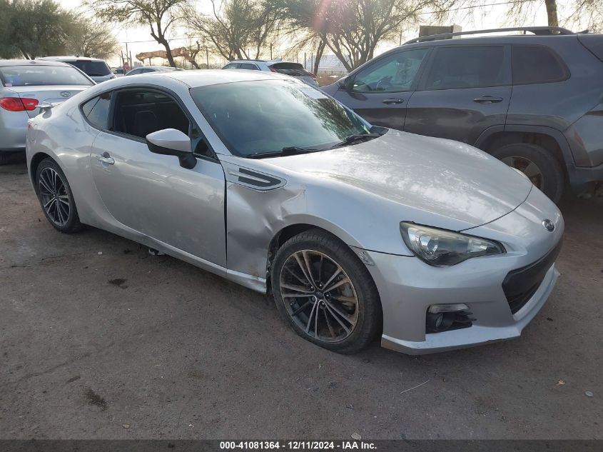 2013 Subaru Brz Limited VIN: JF1ZCAC18D1603499 Lot: 41081364