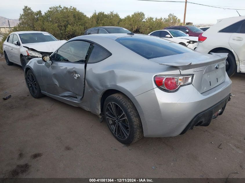 2013 Subaru Brz Limited VIN: JF1ZCAC18D1603499 Lot: 41081364