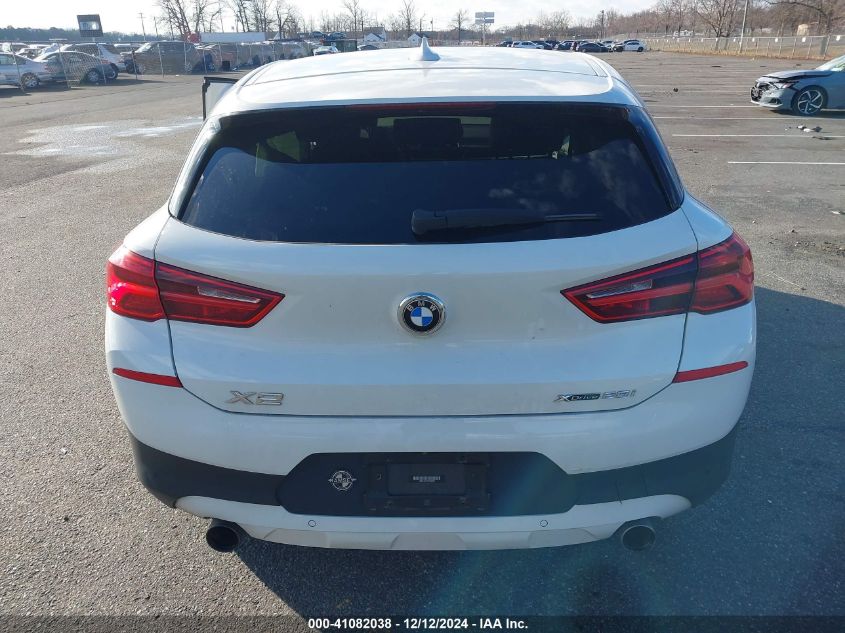 2019 BMW X2 xDrive28I VIN: WBXYJ5C57KEF82937 Lot: 41082038