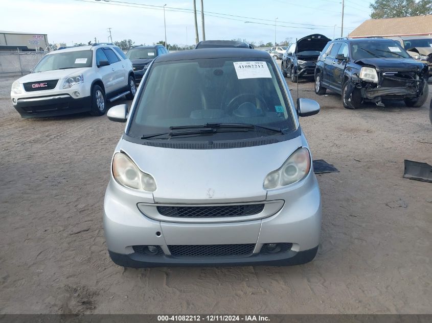 2008 Smart Fortwo Passion/Pure VIN: WMEEJ31XX8K205830 Lot: 41082212