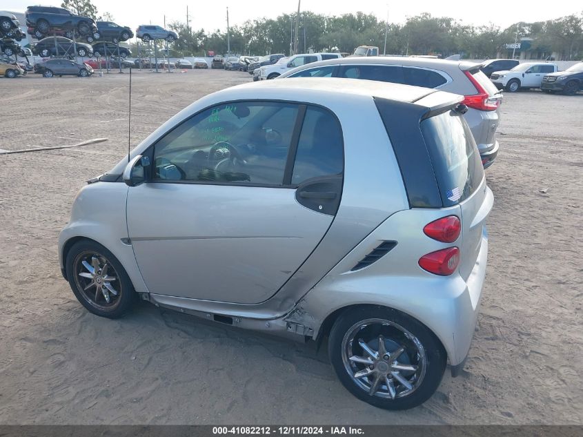 2008 Smart Fortwo Passion/Pure VIN: WMEEJ31XX8K205830 Lot: 41082212