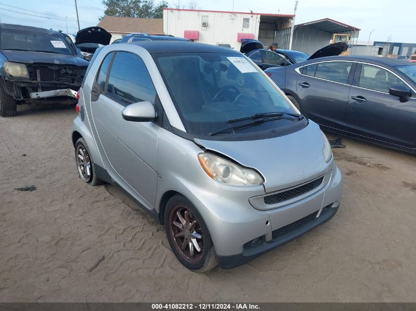 2008 Smart Fortwo Passion/Pure VIN: WMEEJ31XX8K205830 Lot: 41082212