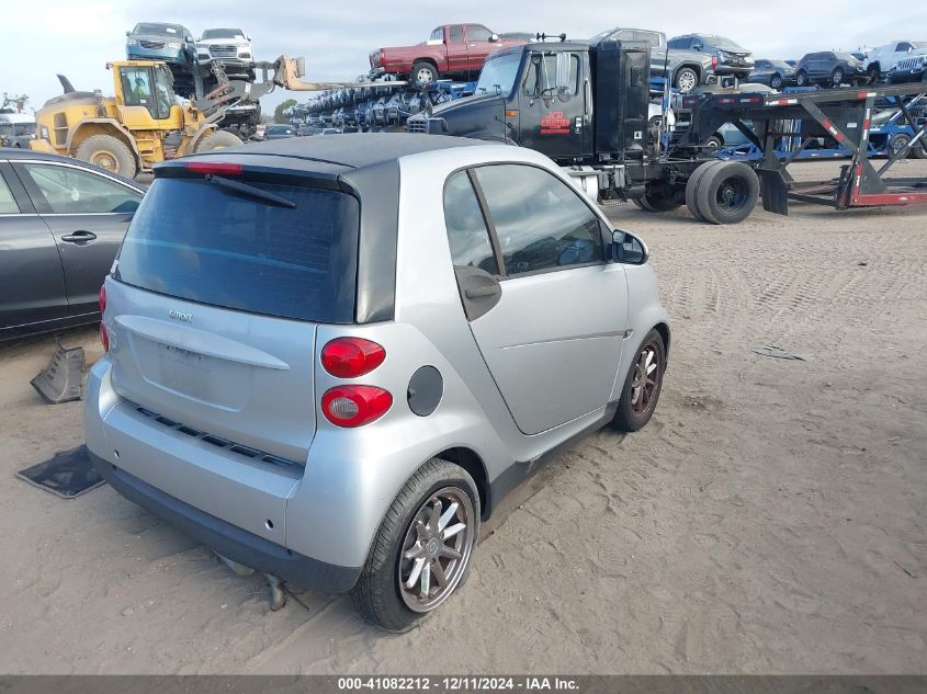 2008 Smart Fortwo Passion/Pure VIN: WMEEJ31XX8K205830 Lot: 41082212