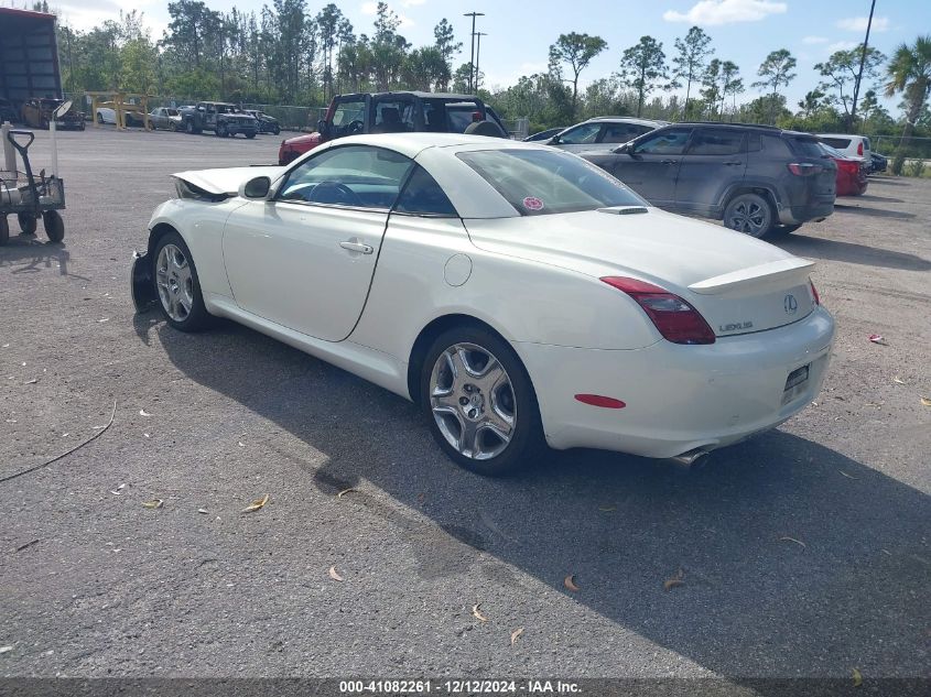 2006 Lexus Sc 430 VIN: JTHFN48Y869006080 Lot: 41082261