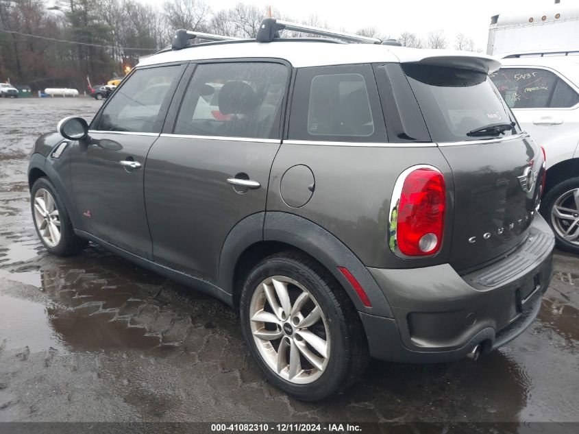 2014 Mini Countryman Cooper S VIN: WMWZC5C56EWM17319 Lot: 41082310