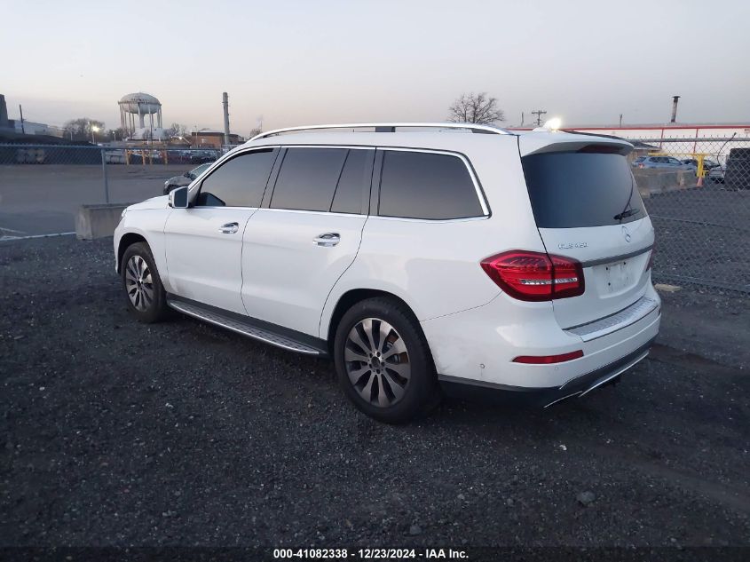 2017 Mercedes-Benz Gls 450 4Matic VIN: 4JGDF6EEXHA828873 Lot: 41082338