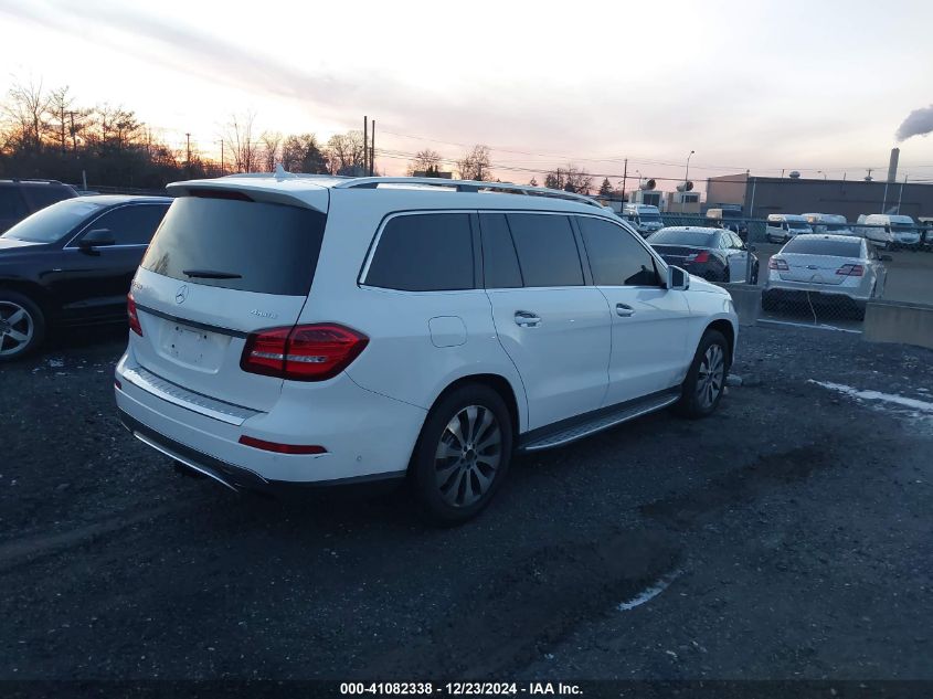 2017 Mercedes-Benz Gls 450 4Matic VIN: 4JGDF6EEXHA828873 Lot: 41082338