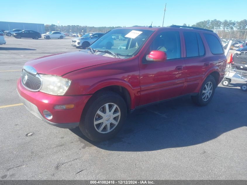 2004 Buick Rainier Cxl VIN: 5GADT13S542192135 Lot: 41082418