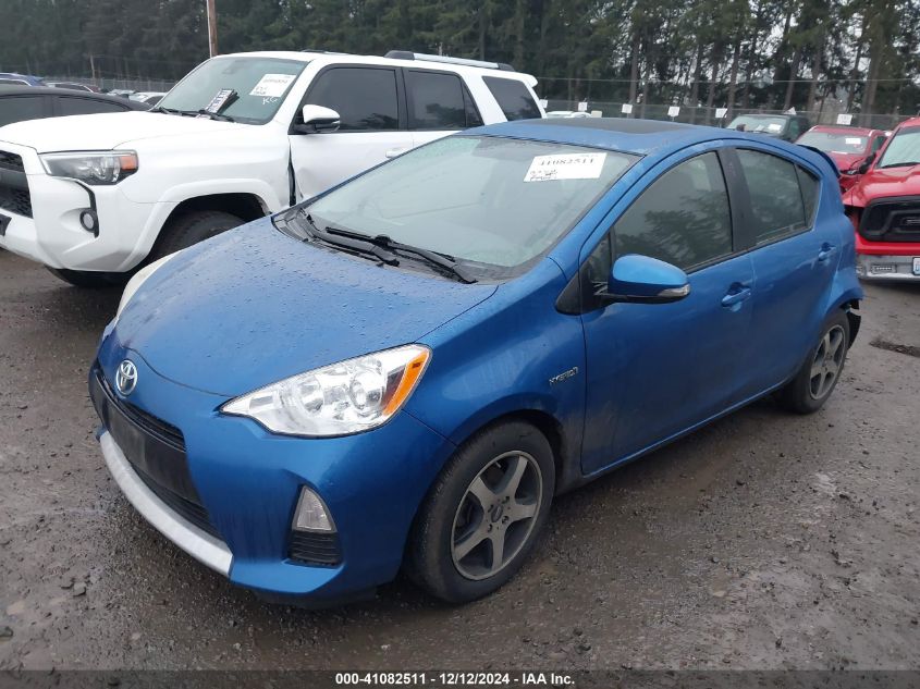 2012 Toyota Prius C Three VIN: JTDKDTB35C1007210 Lot: 41082511