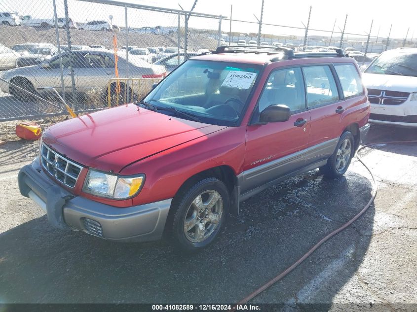 2000 Subaru Forester S VIN: JF1SF6551YG703940 Lot: 41082589