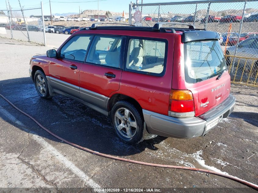 2000 Subaru Forester S VIN: JF1SF6551YG703940 Lot: 41082589