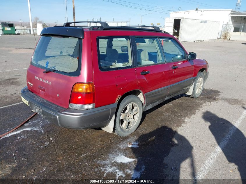 2000 Subaru Forester S VIN: JF1SF6551YG703940 Lot: 41082589