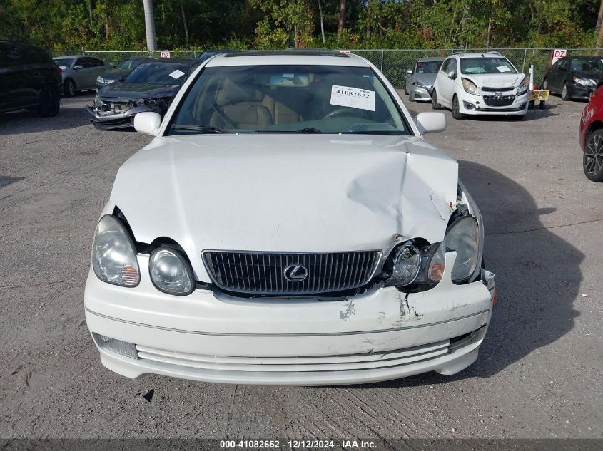 2000 Lexus Gs 300 VIN: JT8BD68S0Y0110241 Lot: 41082652