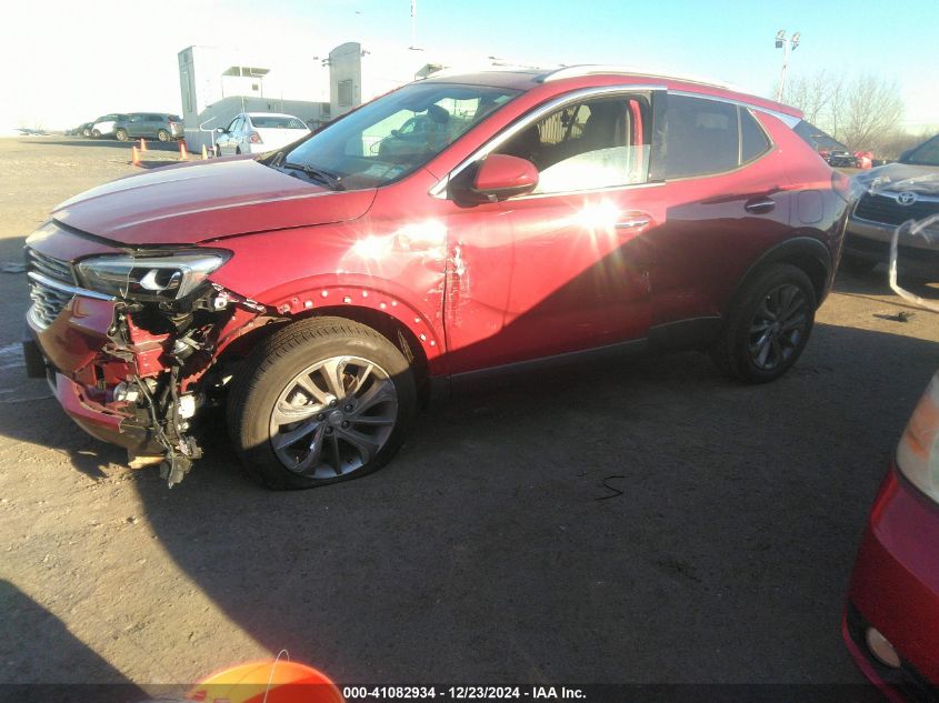 2021 Buick Encore Gx Awd Essence VIN: KL4MMGSL6MB109329 Lot: 41082934