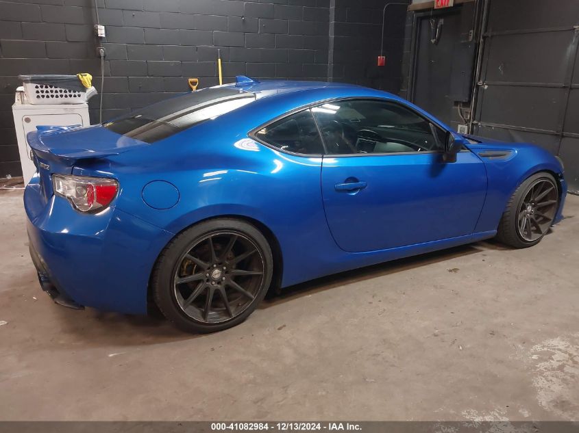 2013 Subaru Brz Limited VIN: JF1ZCAC17D1612985 Lot: 41082984