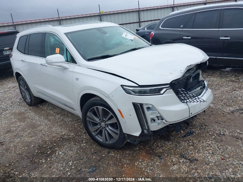 2021 Cadillac Xt6 Awd Premium Luxury VIN: 1GYKPFRS0MZ100879 Lot: 41083030