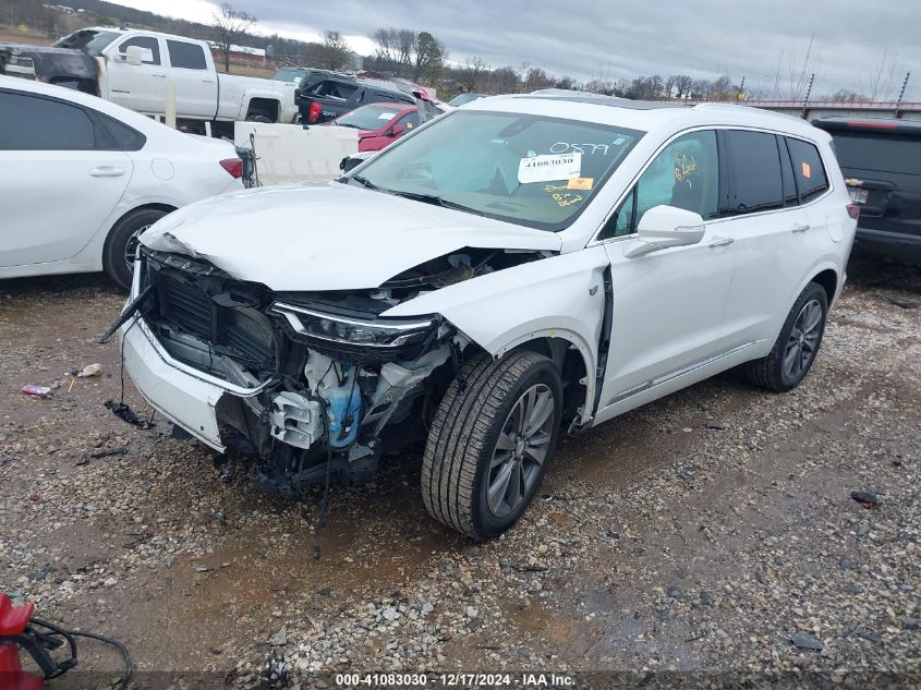 2021 Cadillac Xt6 Awd Premium Luxury VIN: 1GYKPFRS0MZ100879 Lot: 41083030