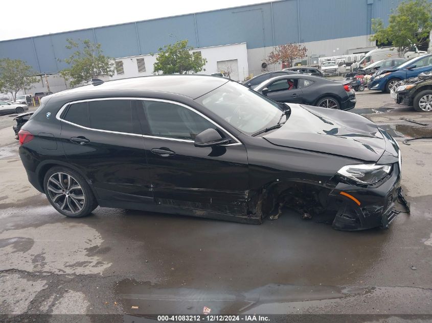 2022 BMW X2 Sdrive28I VIN: WBXYH9C06N5U30818 Lot: 41083212