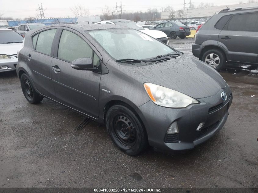 2013 Toyota Prius C VIN: JTDKDTB30D1052282 Lot: 41083228