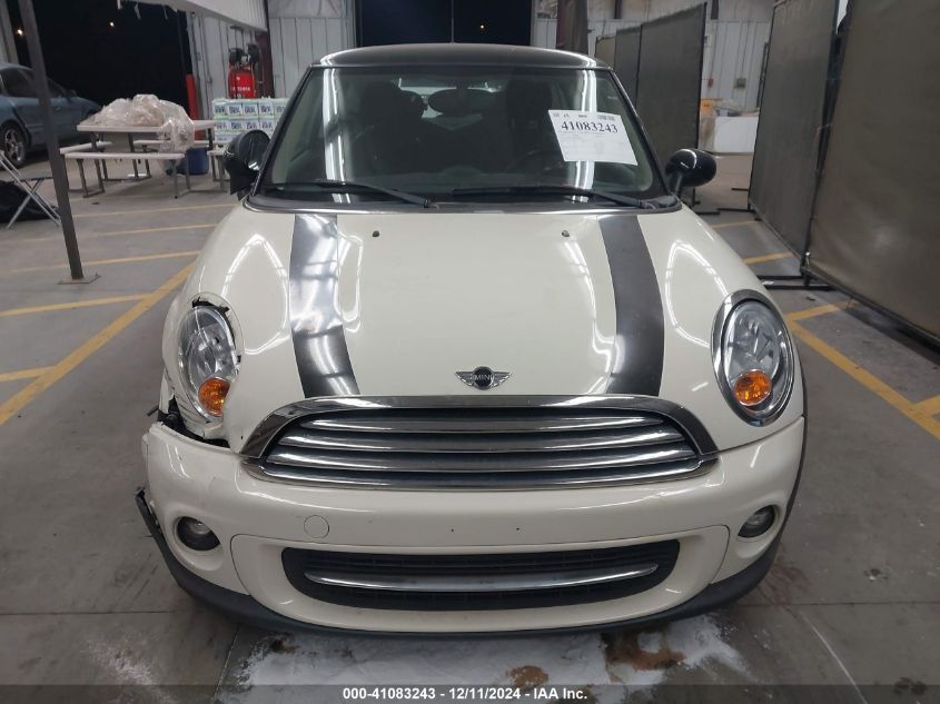 2013 Mini Hardtop Cooper VIN: WMWSU3C50DT684829 Lot: 41083243