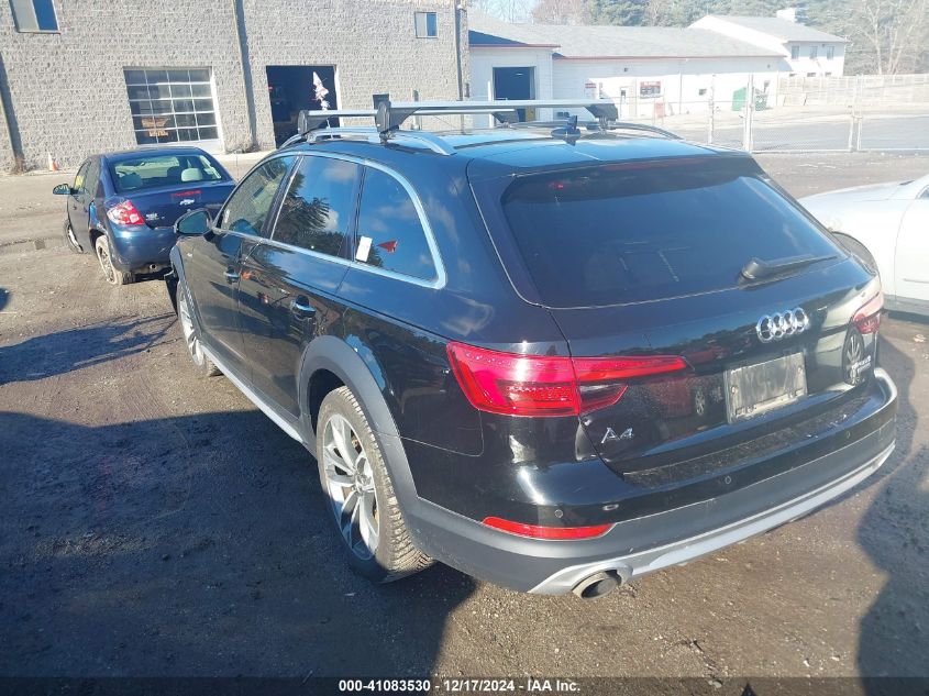 2017 Audi A4 Allroad 2.0T Premium VIN: WA18NAF43HA124770 Lot: 41083530