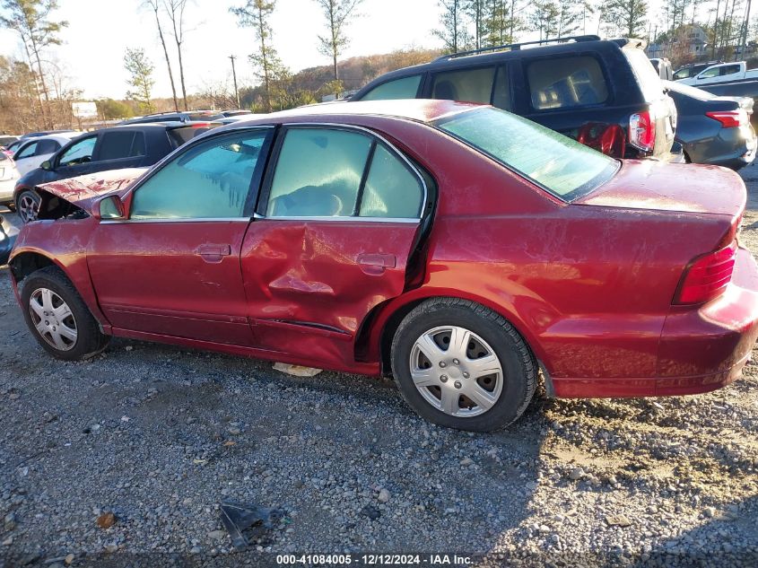 2000 Mitsubishi Galant Es VIN: 4A3AA46G2YE079129 Lot: 41084005