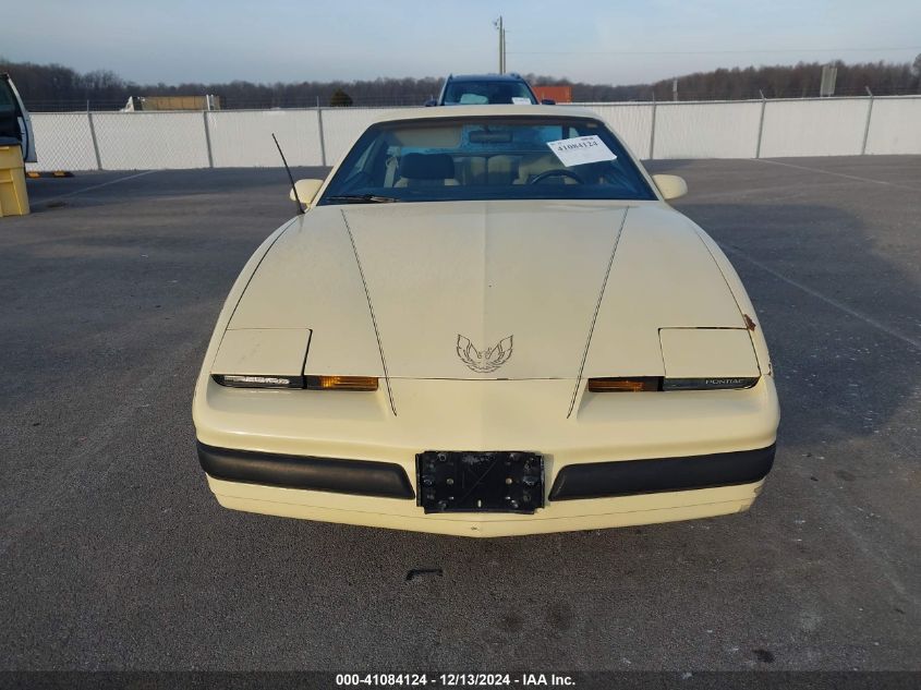 1985 Pontiac Firebird VIN: 1G2FS87S3FL643576 Lot: 41084124