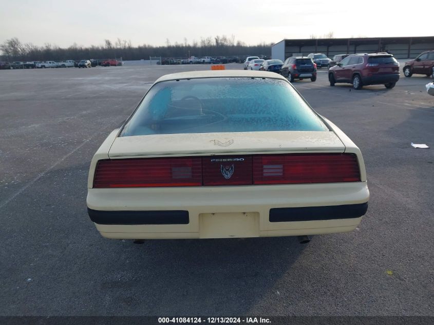 1985 Pontiac Firebird VIN: 1G2FS87S3FL643576 Lot: 41084124