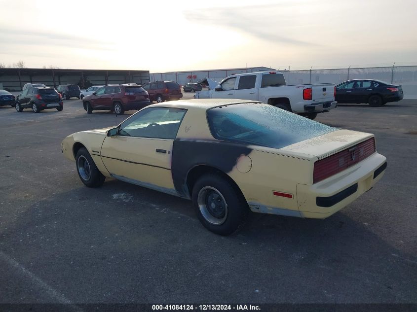 1985 Pontiac Firebird VIN: 1G2FS87S3FL643576 Lot: 41084124