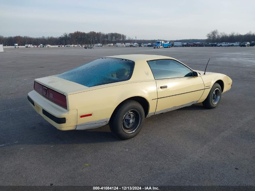 1985 Pontiac Firebird VIN: 1G2FS87S3FL643576 Lot: 41084124