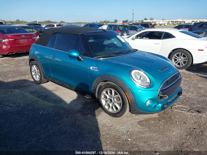 2018 Mini Convertible Cooper S VIN: WMWWG9C51J3E38933 Lot: 41084297