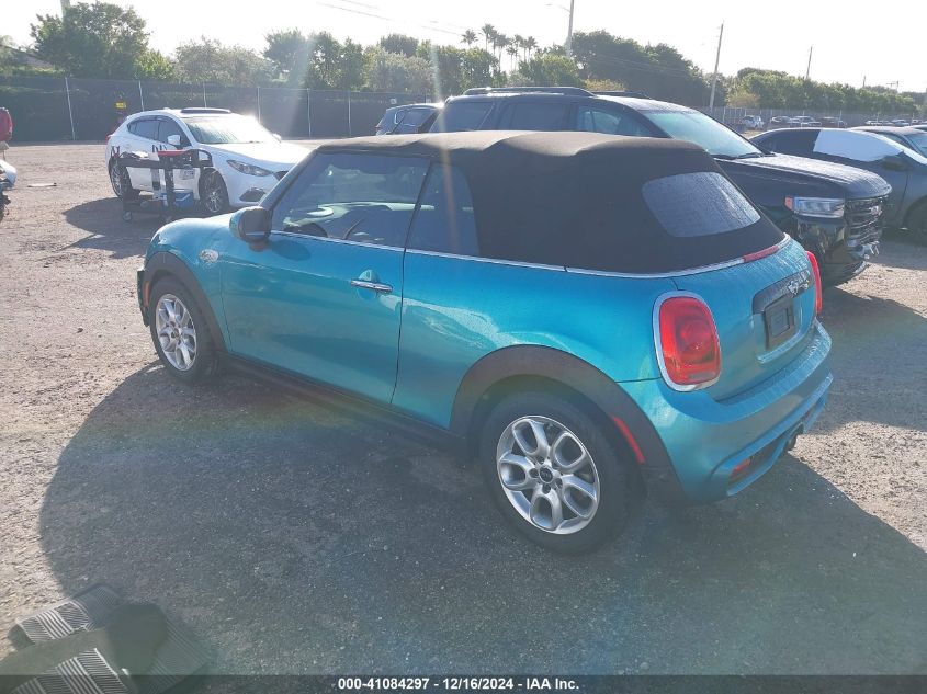 2018 Mini Convertible Cooper S VIN: WMWWG9C51J3E38933 Lot: 41084297