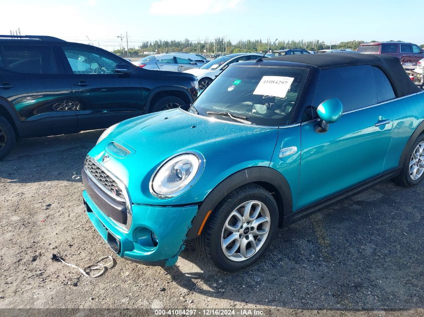 2018 Mini Convertible Cooper S VIN: WMWWG9C51J3E38933 Lot: 41084297