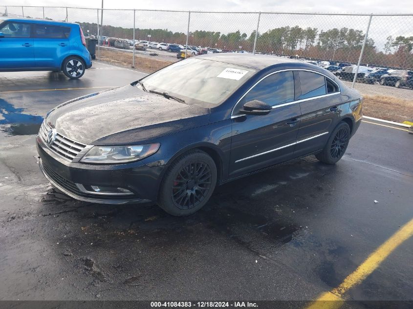 2014 Volkswagen Cc 2.0T Sport VIN: WVWAN7AN7EE533255 Lot: 41084383