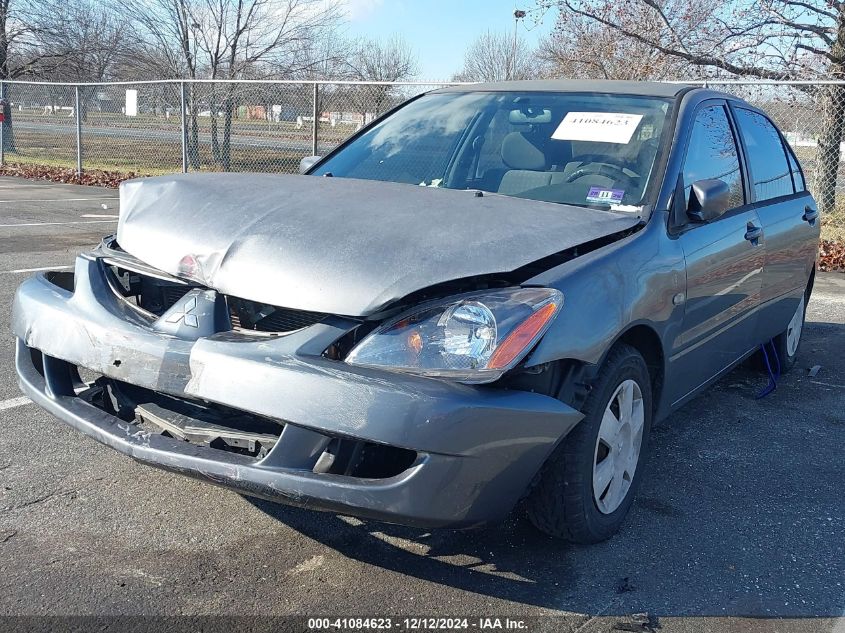 2005 Mitsubishi Lancer Es VIN: JA3AJ26E55U013650 Lot: 41084623