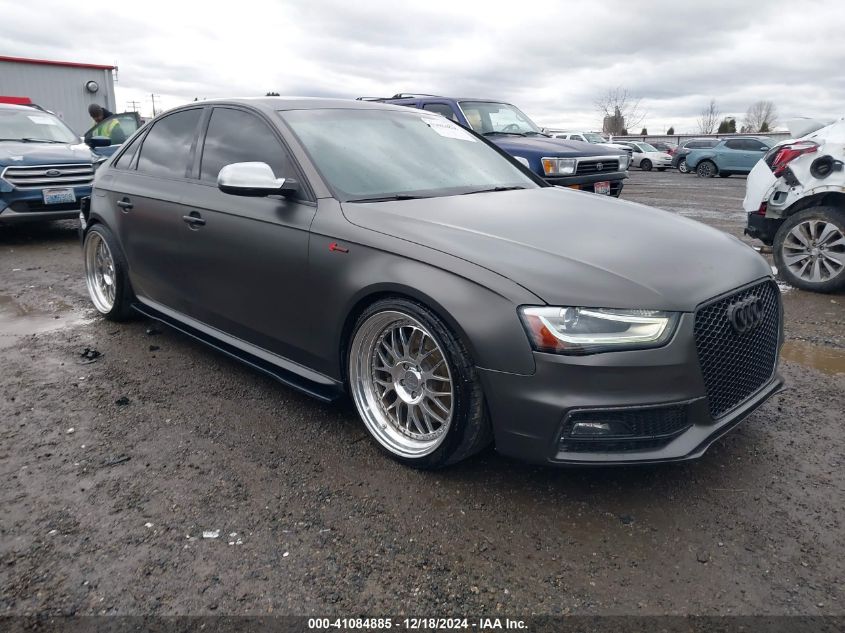 2014 Audi S4 3.0T Premium Plus VIN: WAUBGAFL3EA042012 Lot: 41084885