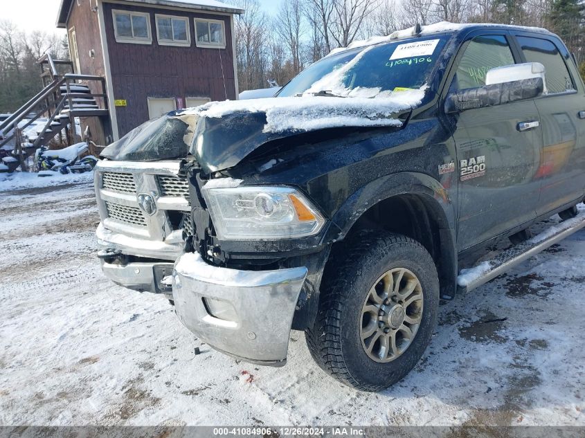 2018 Ram 2500 Laramie 4X4 6'4 Box VIN: 3C6UR5FJXJG253495 Lot: 41084906