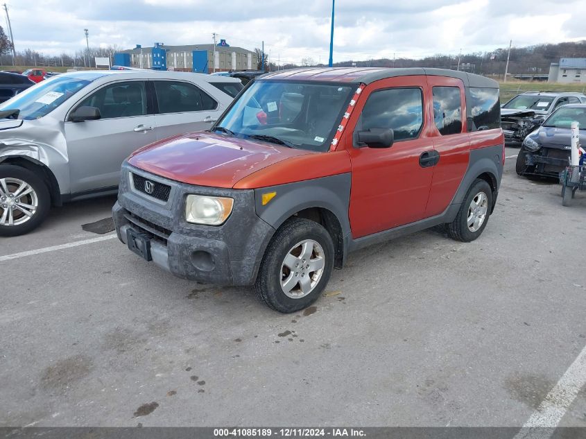 2004 Honda Element Ex VIN: 5J6YH286X4L033697 Lot: 41085189