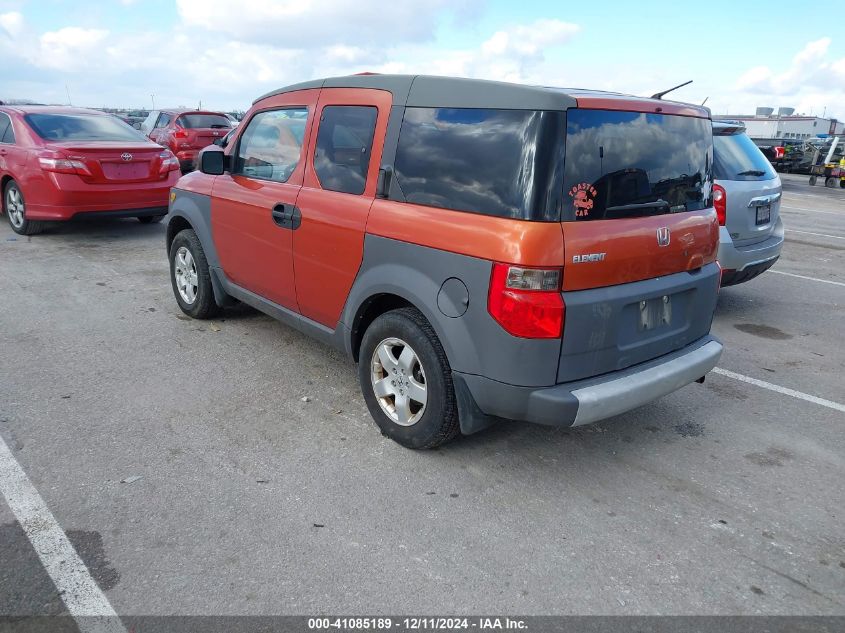 2004 Honda Element Ex VIN: 5J6YH286X4L033697 Lot: 41085189