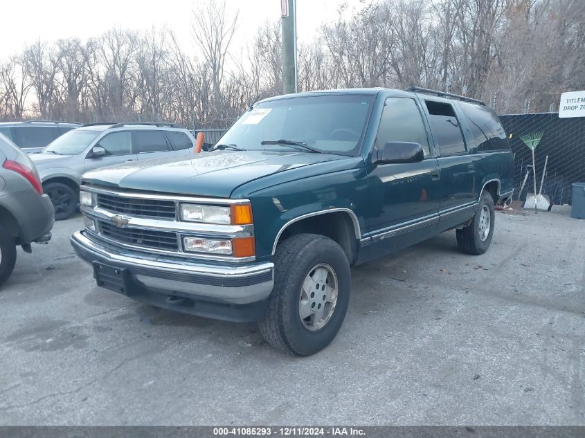 1995 Chevrolet Suburban K1500 VIN: 1GNFK16K7SJ457718 Lot: 41085293