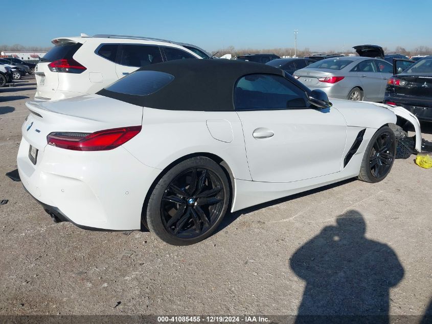 2022 BMW Z4 Sdrive30I VIN: WBAHF3C00NWX80758 Lot: 41085455