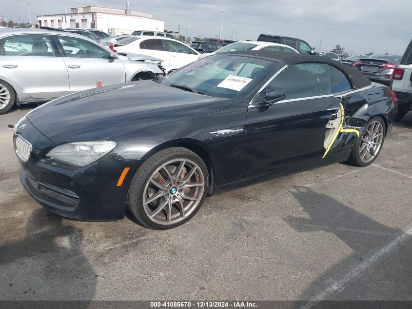 2012 BMW 650I VIN: WBALZ3C59CDL72345 Lot: 41085670