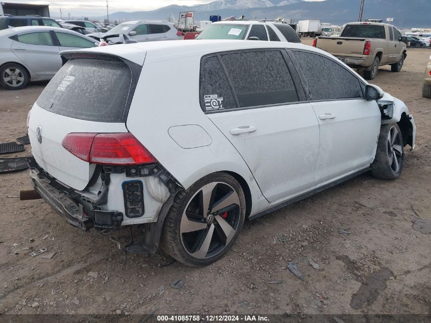 2020 Volkswagen Golf Gti 2.0T Autobahn/2.0T S/2.0T Se VIN: 3VW6T7AU4LM013649 Lot: 41085758