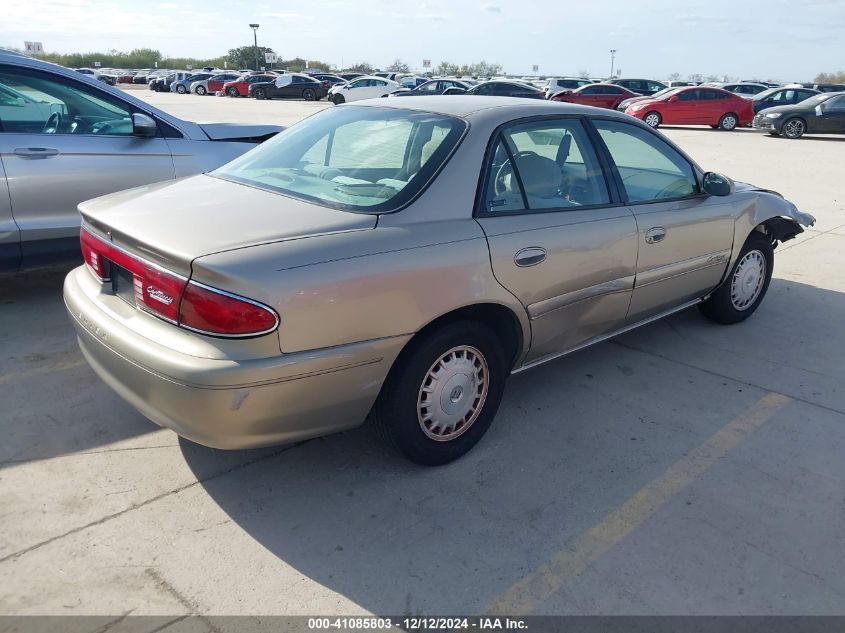 2002 Buick Century Custom VIN: 2G4WS52J321155443 Lot: 41085803