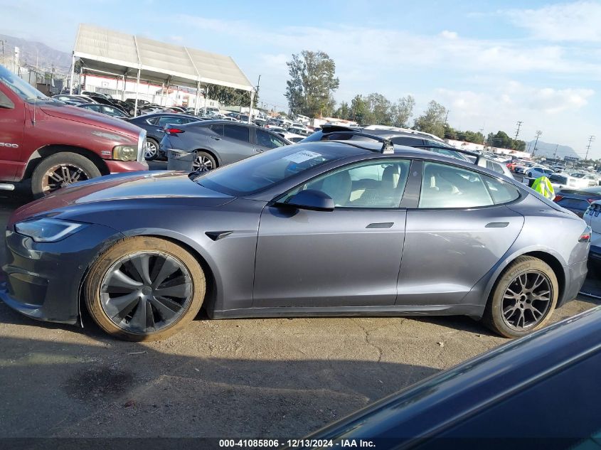 2022 Tesla Model S Dual Motor All-Wheel Drive VIN: 5YJSA1E50NF482719 Lot: 41085806